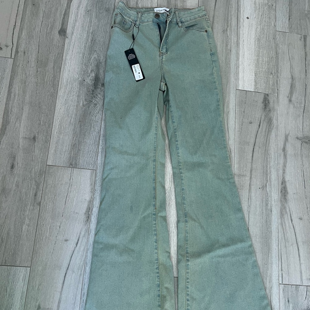 Green jeans